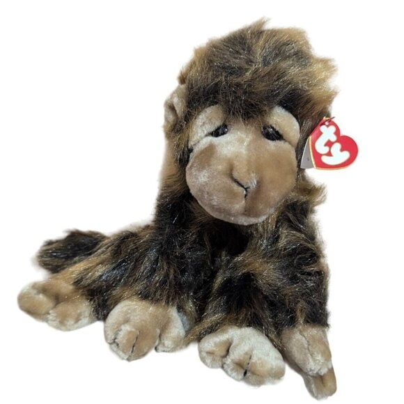 Ty Beanie buddies Cha Cha The Monkey Plush stuffed animal toy  9" - Picture 1 of 9